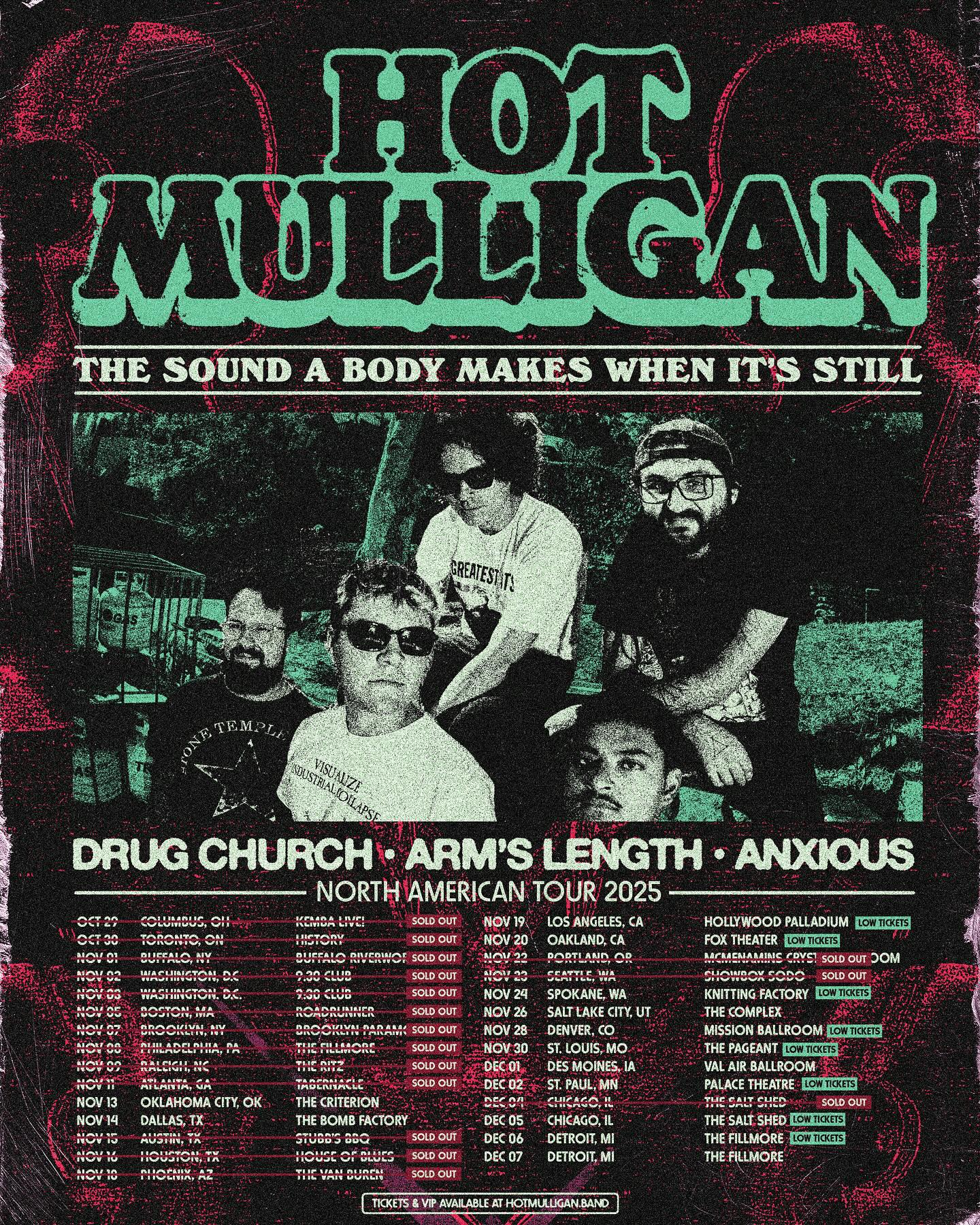 Drug Church Tour Poster 2026–2027